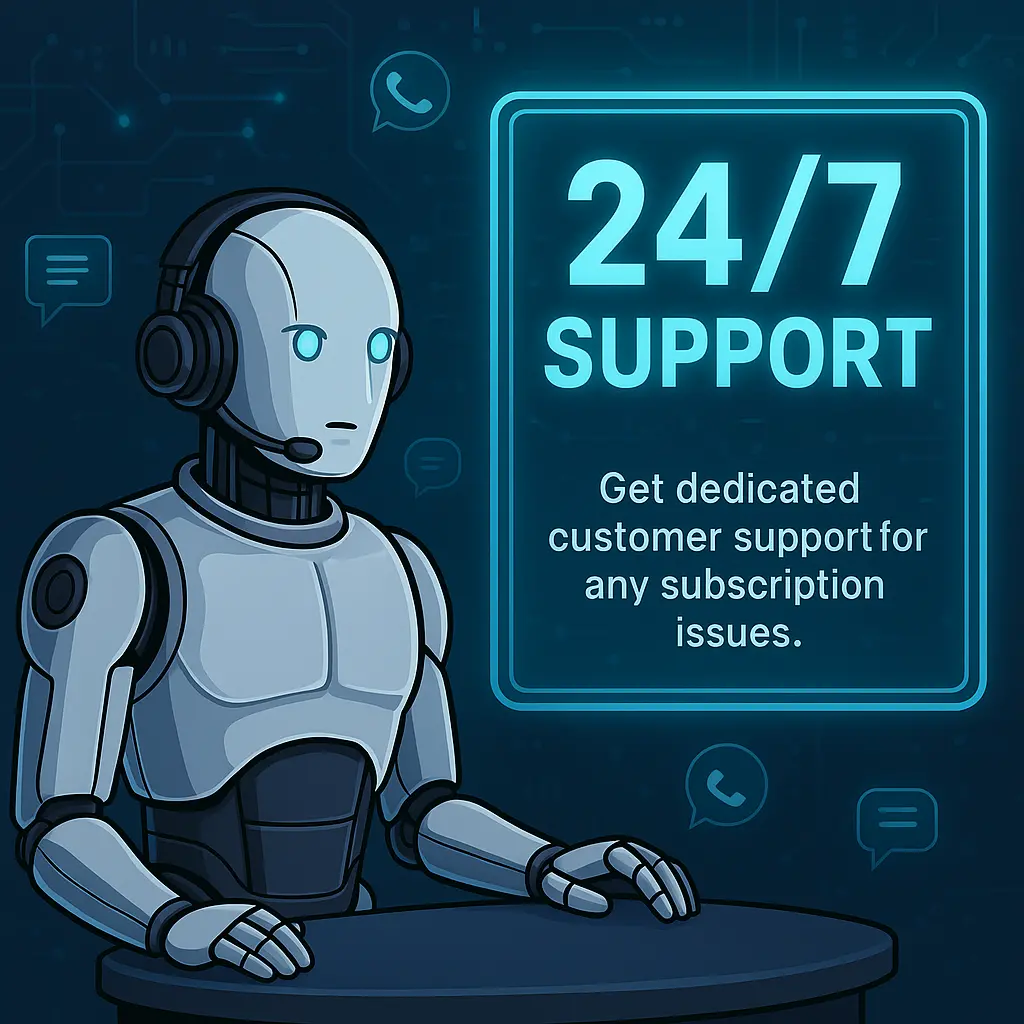 24/7 支持